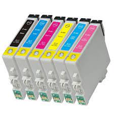 Compatible Epson T0487 (B.C,M,Y,PC,PM) Seahorse