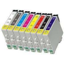 Compatible Epson T054 8 (PB.C,M,Y,MB,R,B,GO) Frog